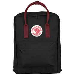 Fjallraven Kanken Classic Backpack Black/Oxblood